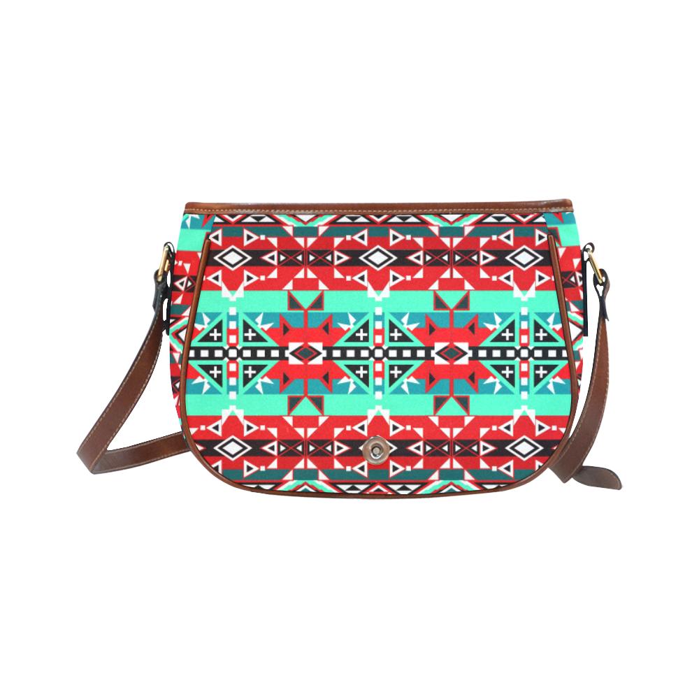 After the Southwest Rain Saddle Bag/Small (Model 1649) Full Customization Saddle Bag/Small (Full Customization) e-joyer