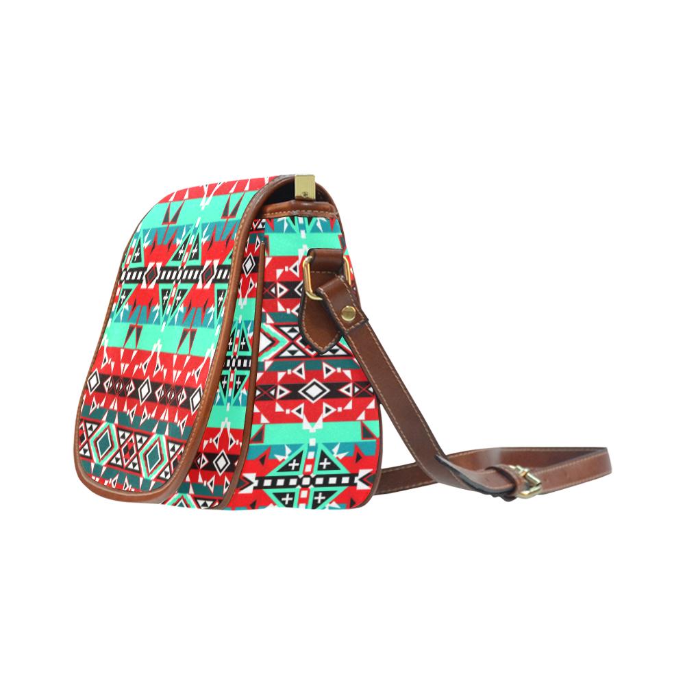 After the Southwest Rain Saddle Bag/Small (Model 1649) Full Customization Saddle Bag/Small (Full Customization) e-joyer