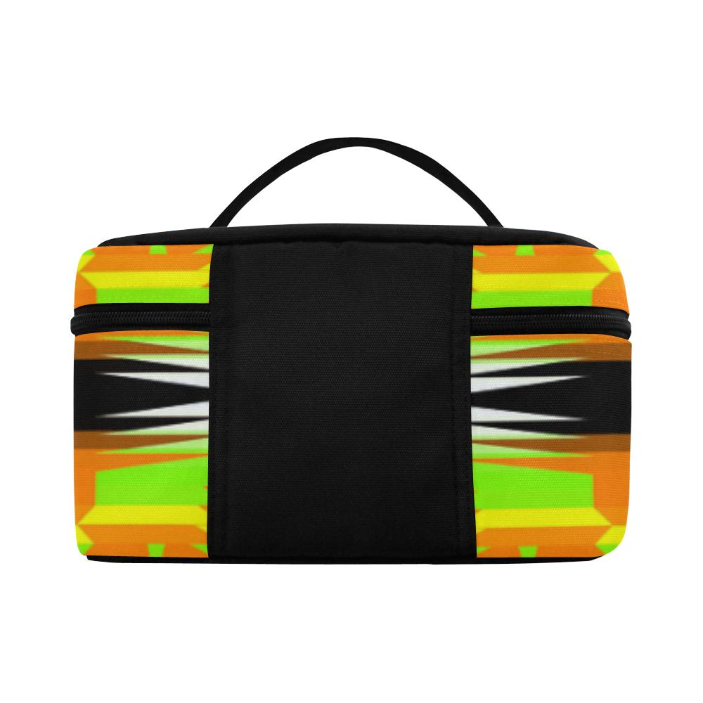 Autumn Fire Sage Cosmetic Bag/Large (Model 1658) Cosmetic Bag e-joyer