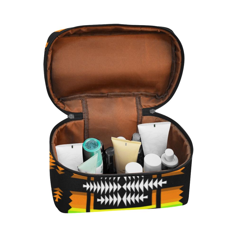 Autumn Fire Sage Cosmetic Bag/Large (Model 1658) Cosmetic Bag e-joyer