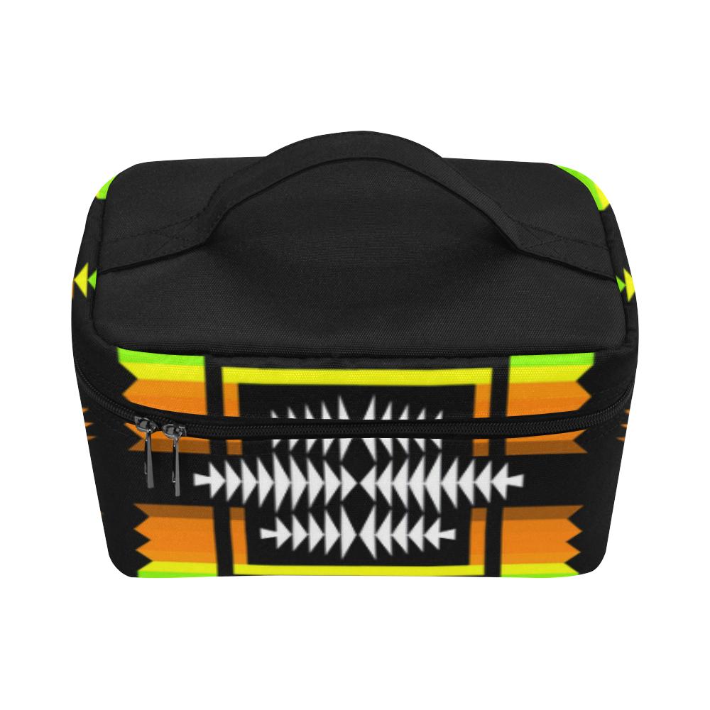 Autumn Fire Sage Cosmetic Bag/Large (Model 1658) Cosmetic Bag e-joyer