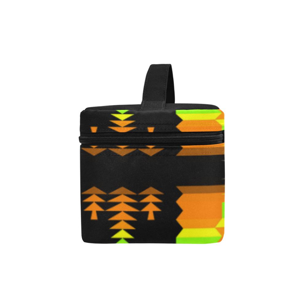 Autumn Fire Sage Cosmetic Bag/Large (Model 1658) Cosmetic Bag e-joyer