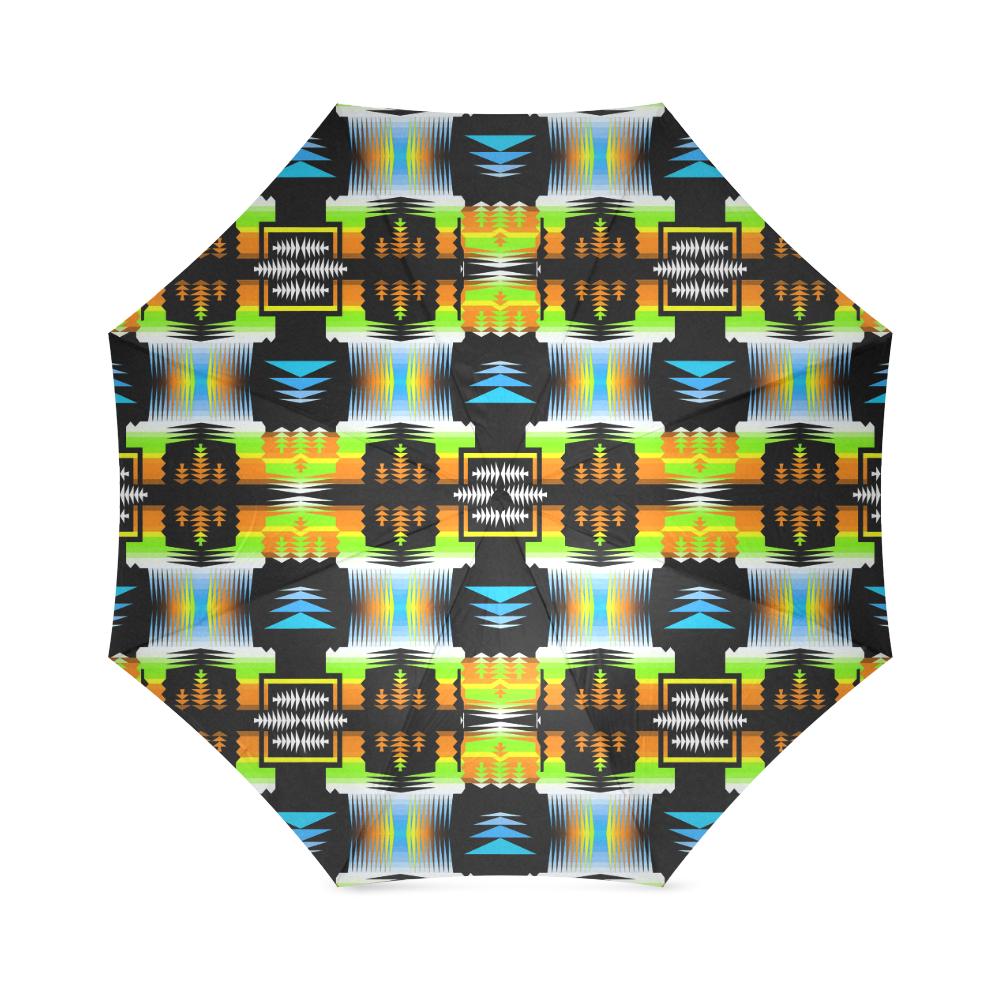 Autumn Fire Sage Foldable Umbrella Foldable Umbrella e-joyer