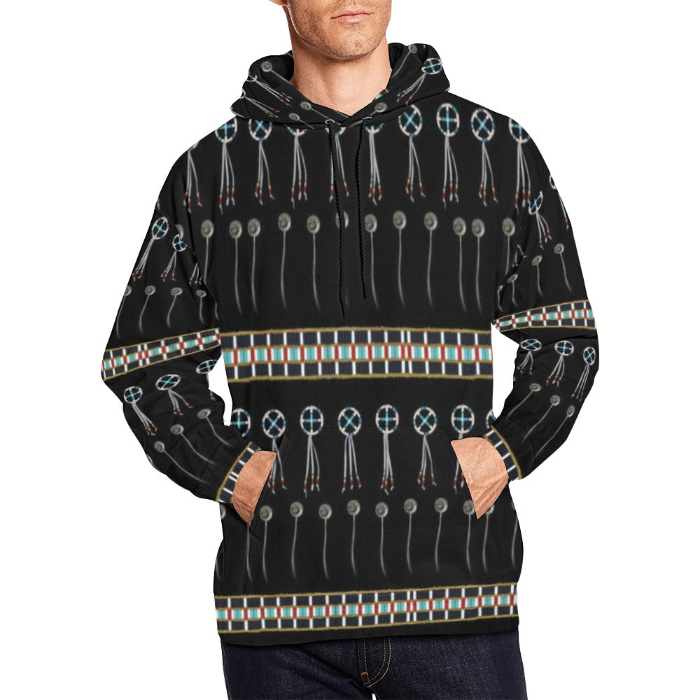 Beaded Bracelet Hoodie for Men (USA Size)