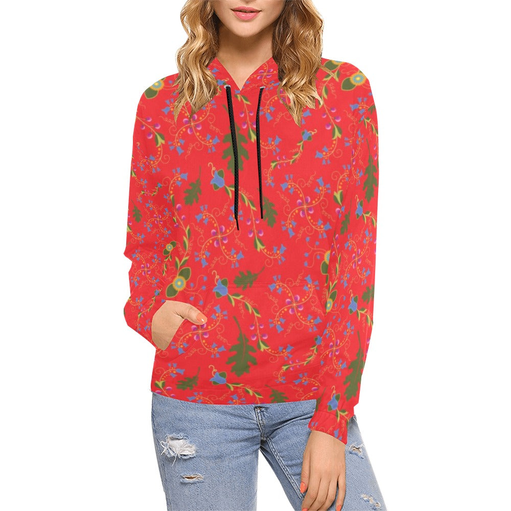 Vine Life Scarlet Hoodie for Women (USA Size)