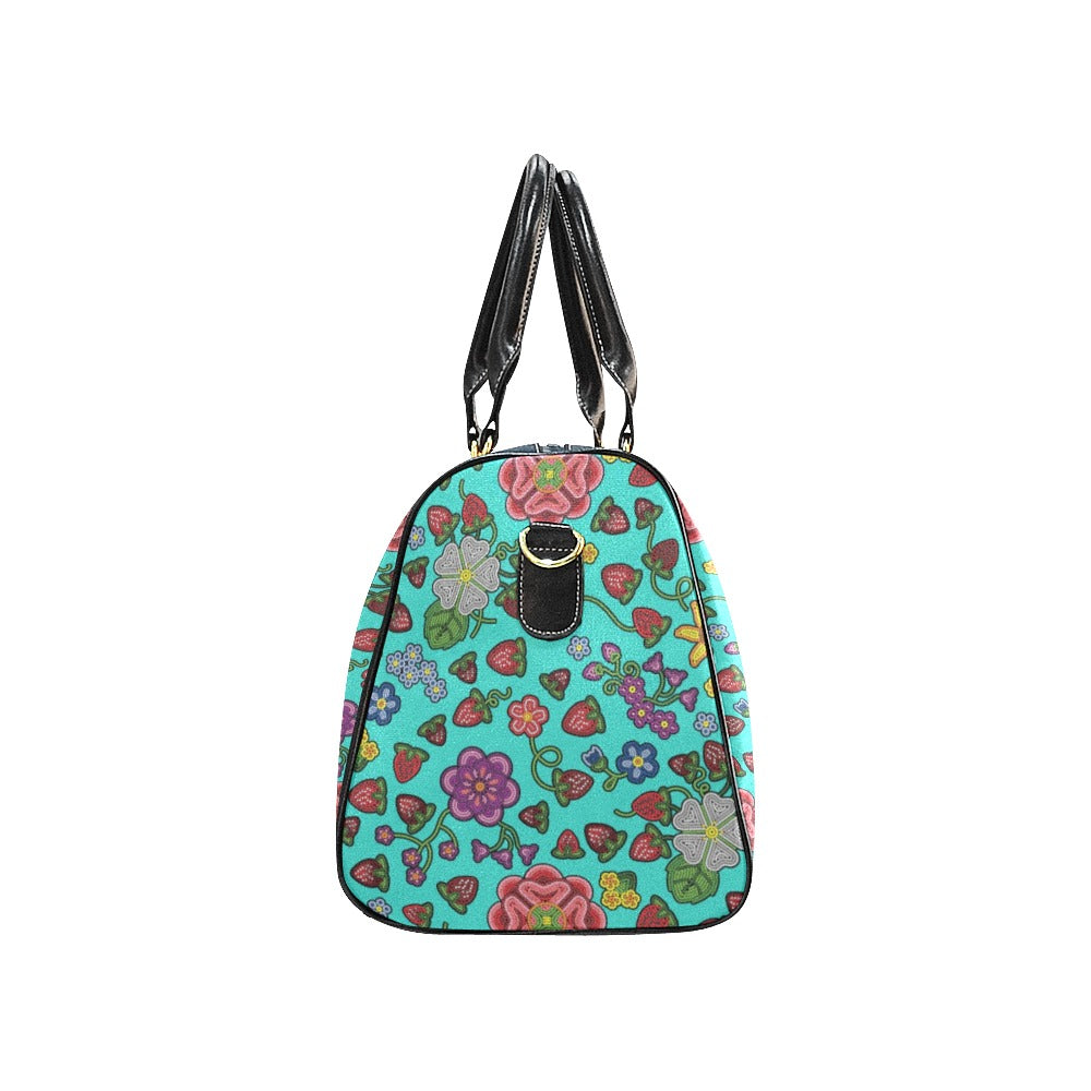 Berry Pop Turquoise Waterproof Travel Bag