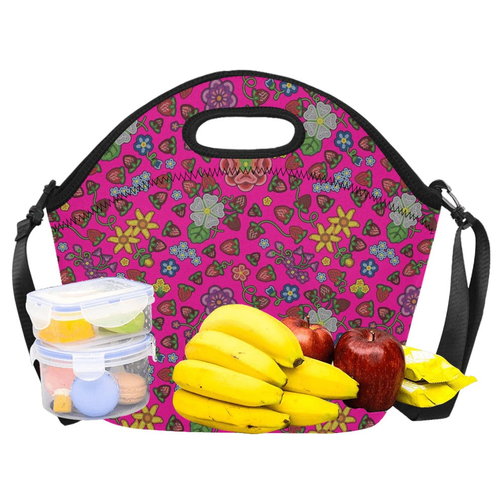 Berry Pop Blush Neoprene Lunch Bag/Large