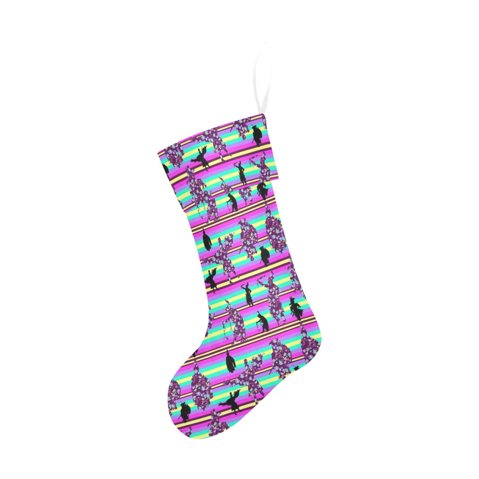 Dancers Floral Contest Christmas Stocking