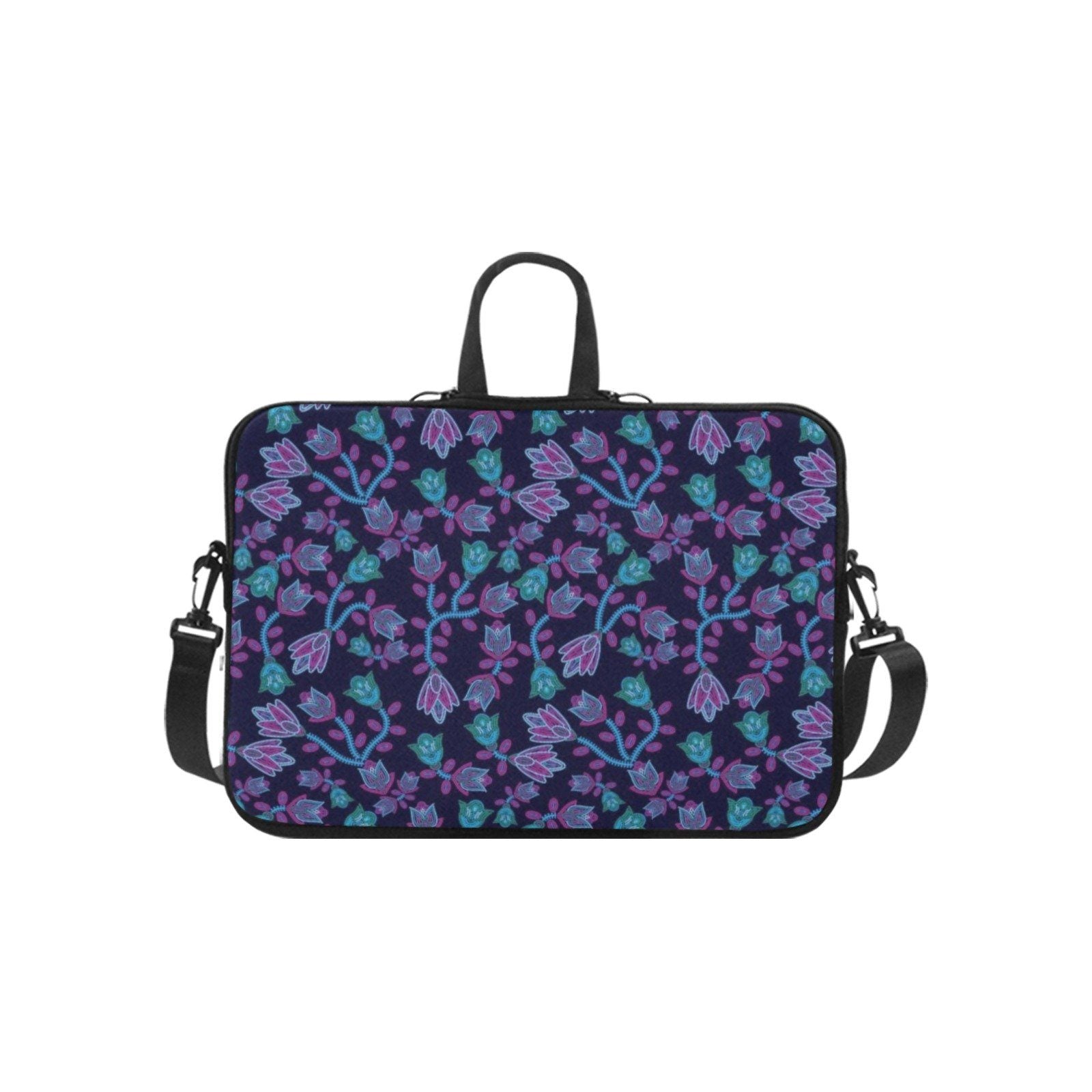 Beaded Blue Nouveau Laptop Handbags 11" bag e-joyer