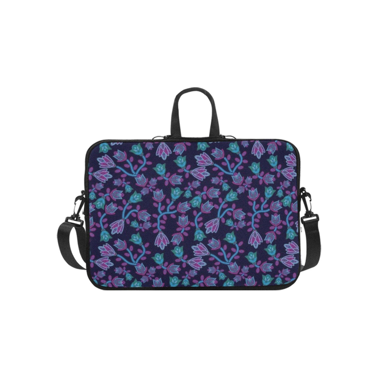 Beaded Blue Nouveau Laptop Handbags 11" bag e-joyer