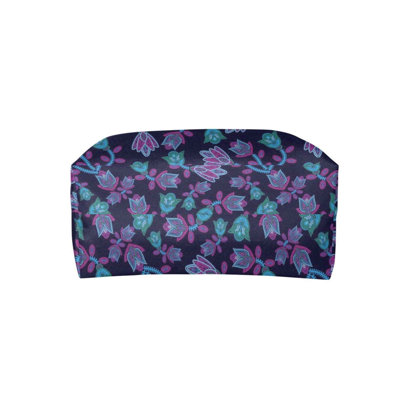 Beaded Blue Nouveau Single-Shoulder Lady Handbag (Model 1714) bag e-joyer