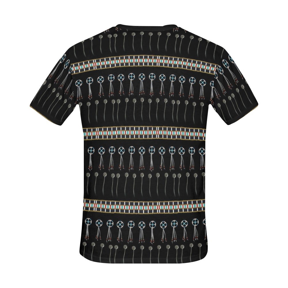 Beaded Bracelet All Over Print T-Shirt for Men (USA Size) (Model T40) All Over Print T-Shirt for Men (T40) e-joyer