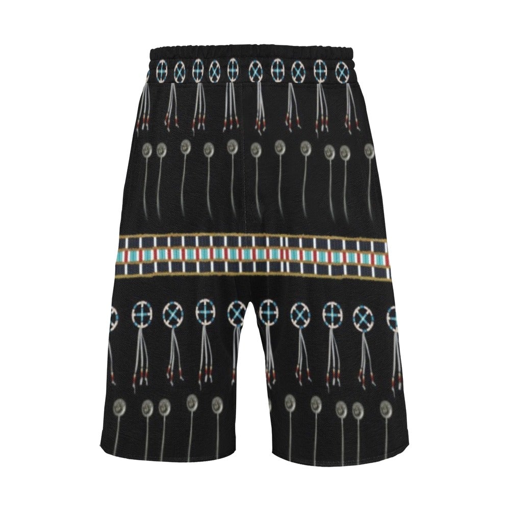 Beaded Bracelet Men's All Over Print Casual Shorts (Model L23) short e-joyer