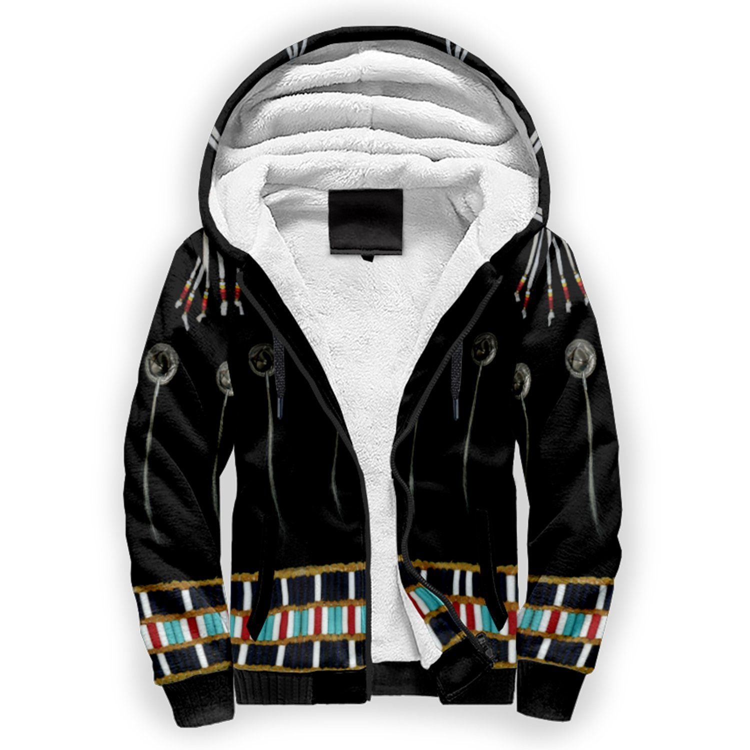 Beaded Bracelet Sherpa Hoodie hoodie Herman 