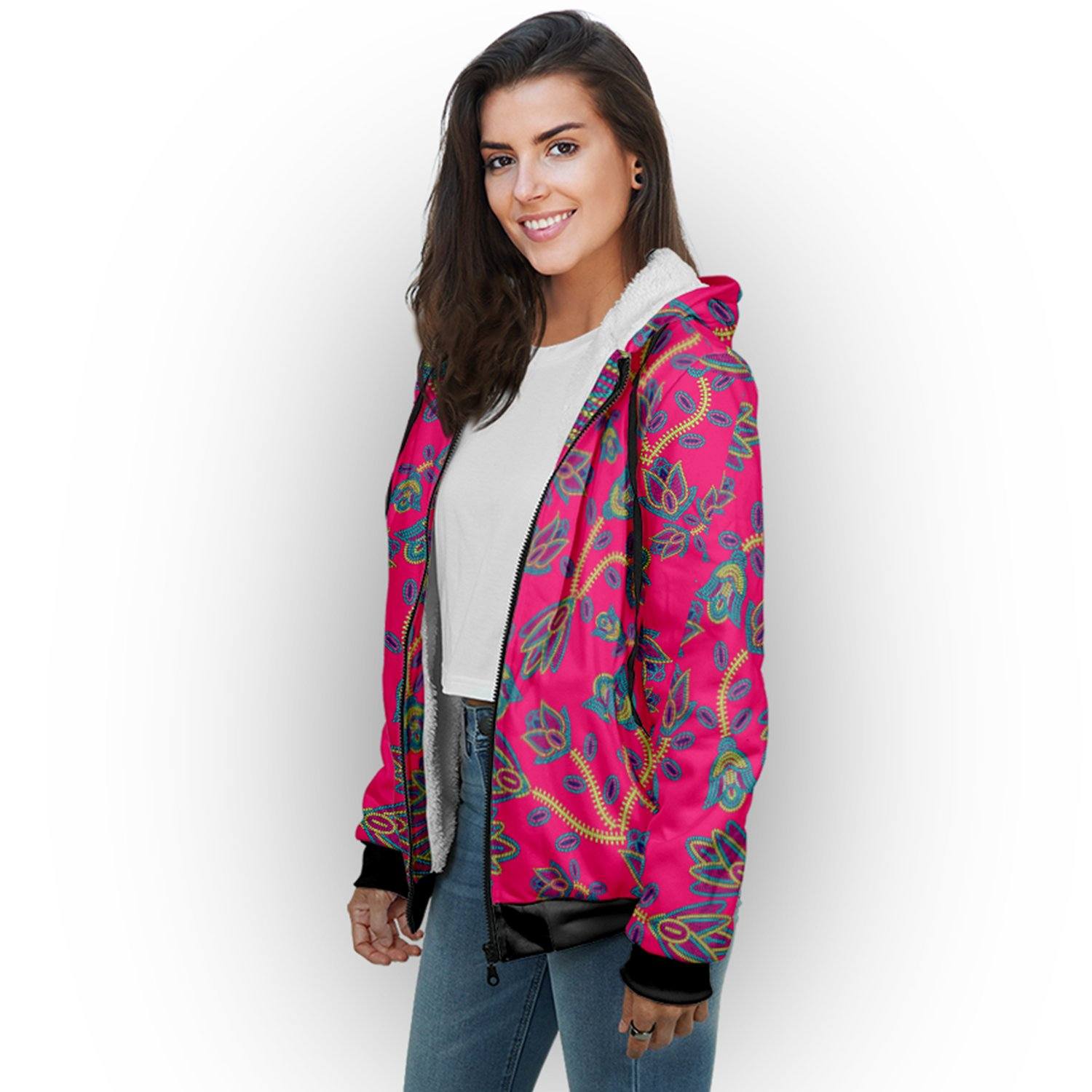 Beaded Lemonade Sherpa Hoodie hoodie Herman