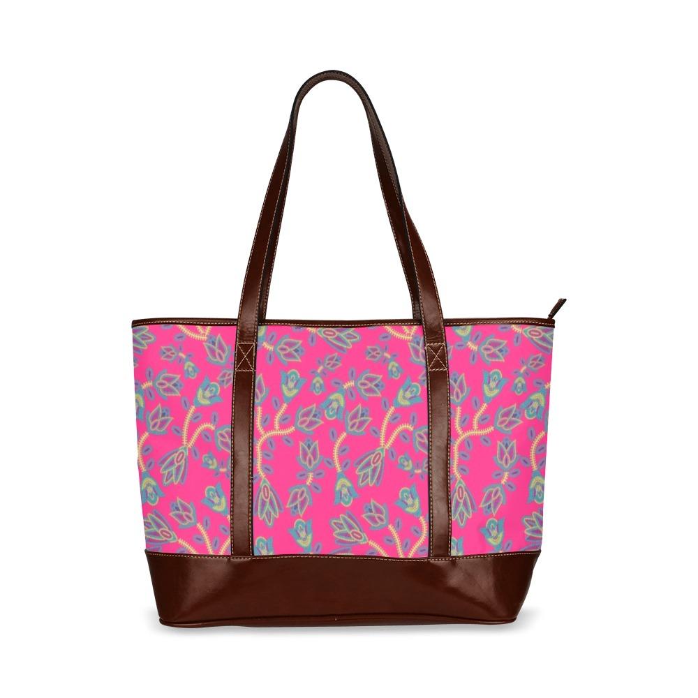 Beaded Lemonade Tote Handbag (Model 1642) Tote Handbags (1642) e-joyer