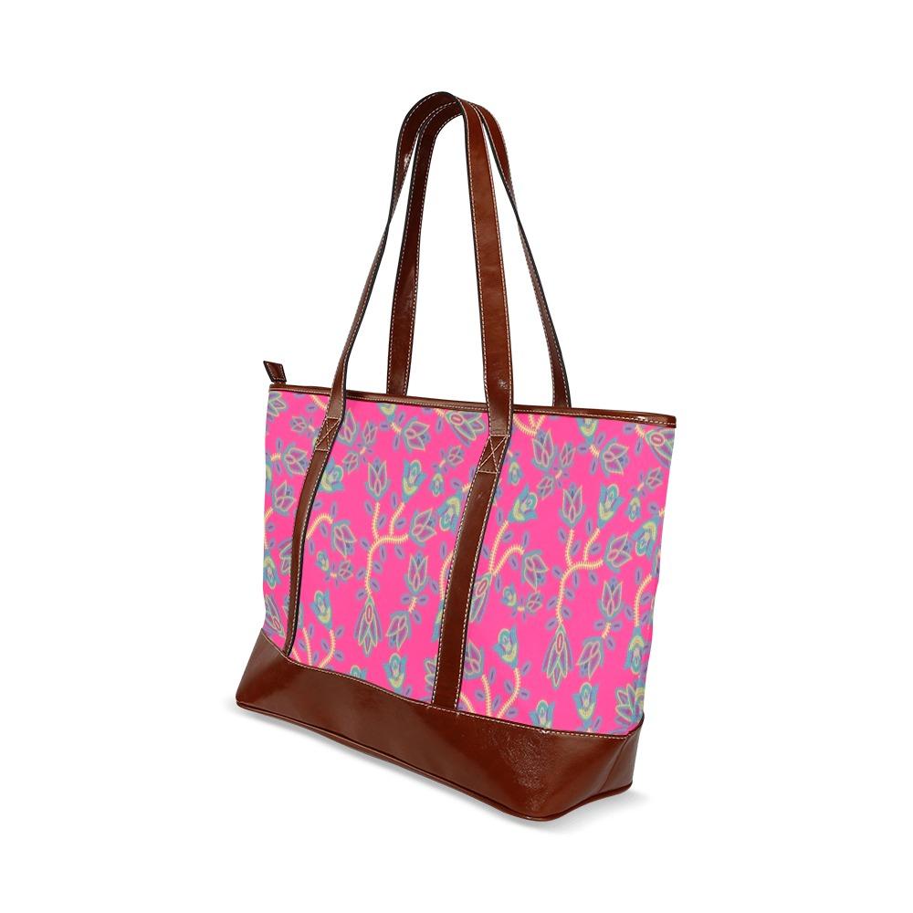 Beaded Lemonade Tote Handbag (Model 1642) Tote Handbags (1642) e-joyer