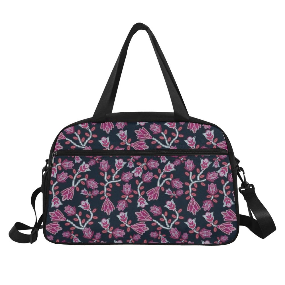 Beaded Pink Fitness Handbag (Model 1671) Fitness Handbag (1671) e-joyer