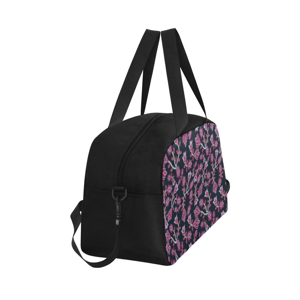 Beaded Pink Fitness Handbag (Model 1671) Fitness Handbag (1671) e-joyer