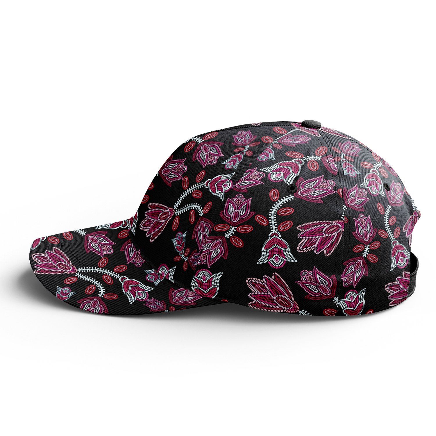 Beaded-Pink Snapback Hat hat Herman