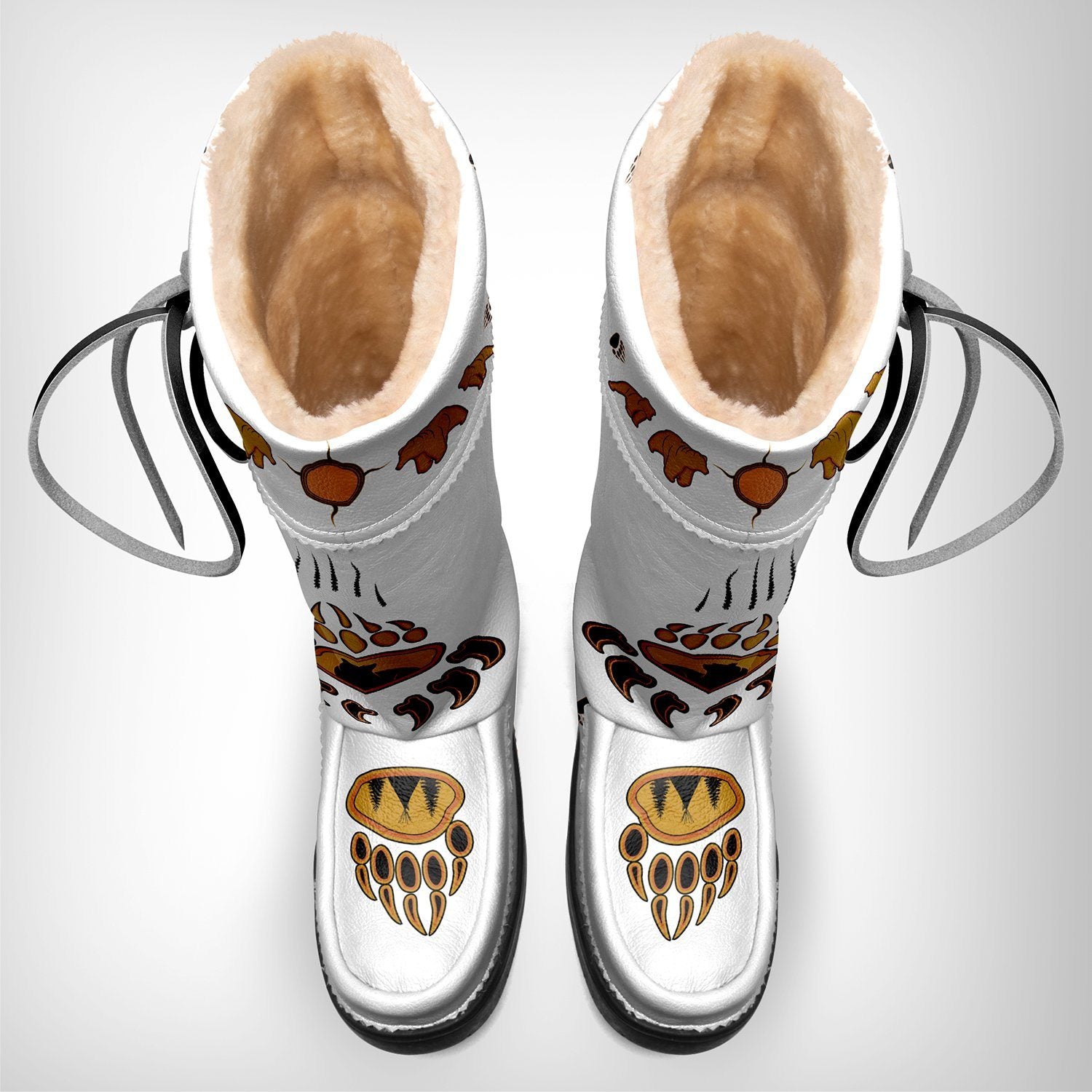 Bear Paw Tan Real Leather MoccaLux 49 Dzine