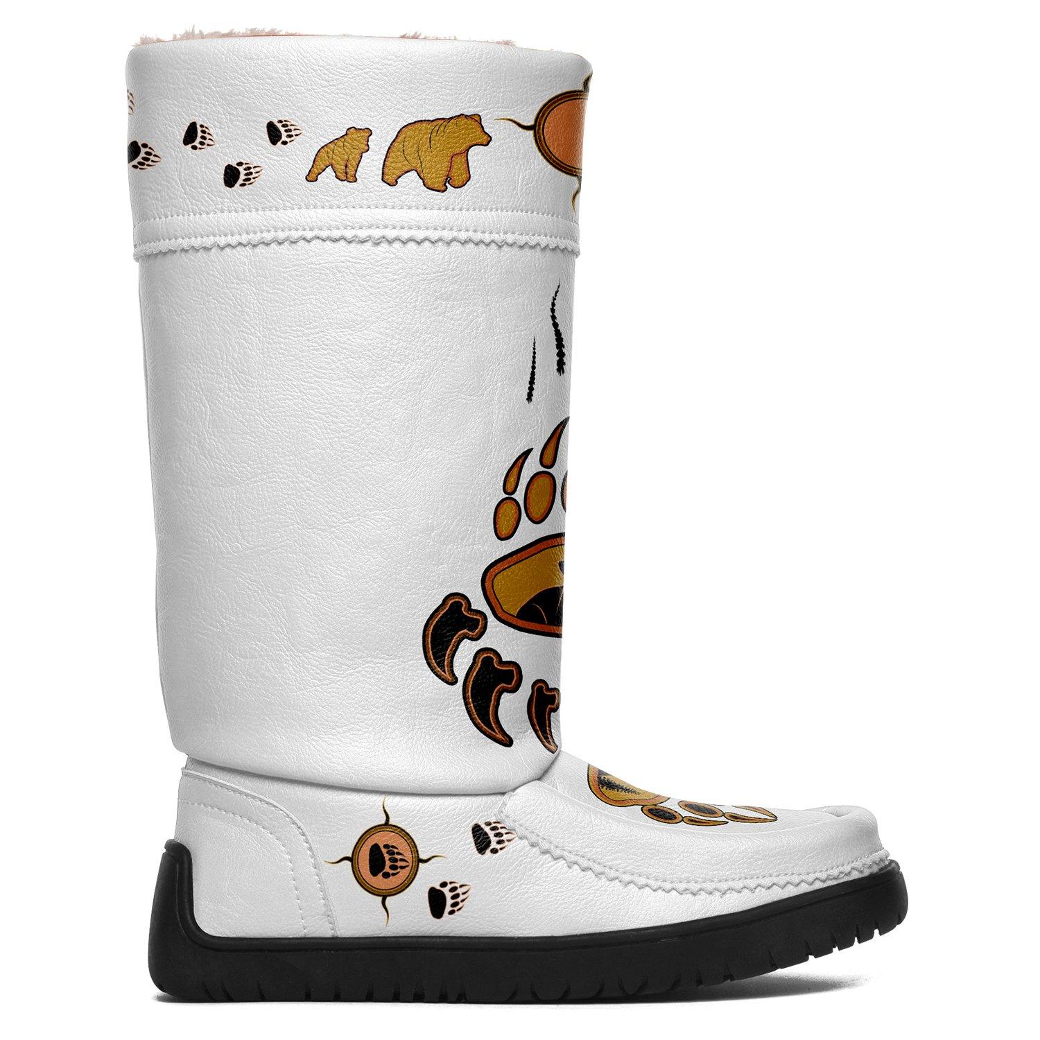 Bear Paw Tan Real Leather MoccaLux 49 Dzine