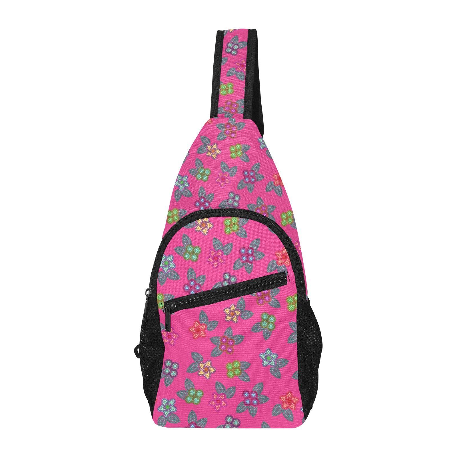 Berry Flowers All Over Print Chest Bag (Model 1719) All Over Print Chest Bag (1719) e-joyer