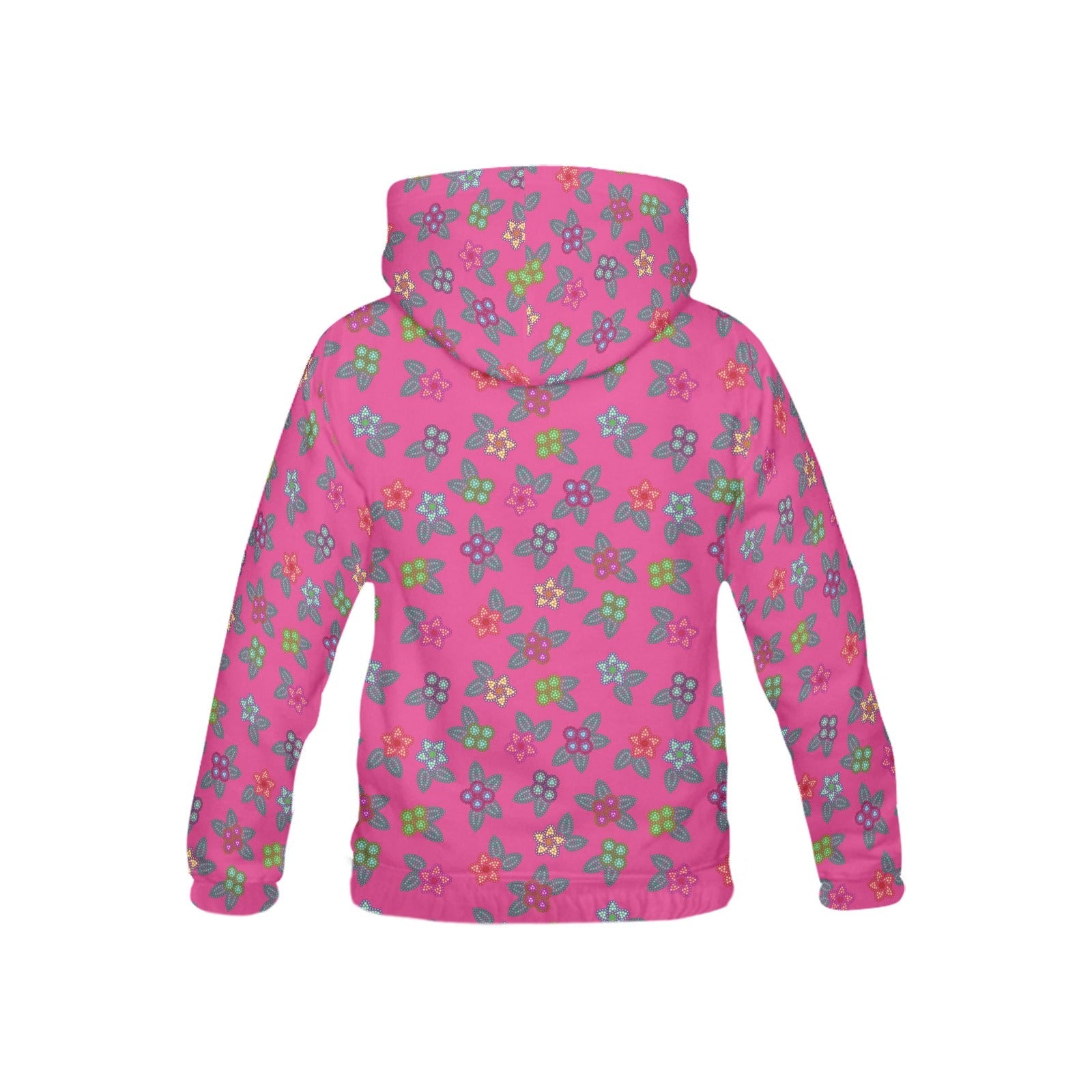 Berry Flowers All Over Print Hoodie for Kid (USA Size) (Model H13) All Over Print Hoodie for Kid (H13) e-joyer