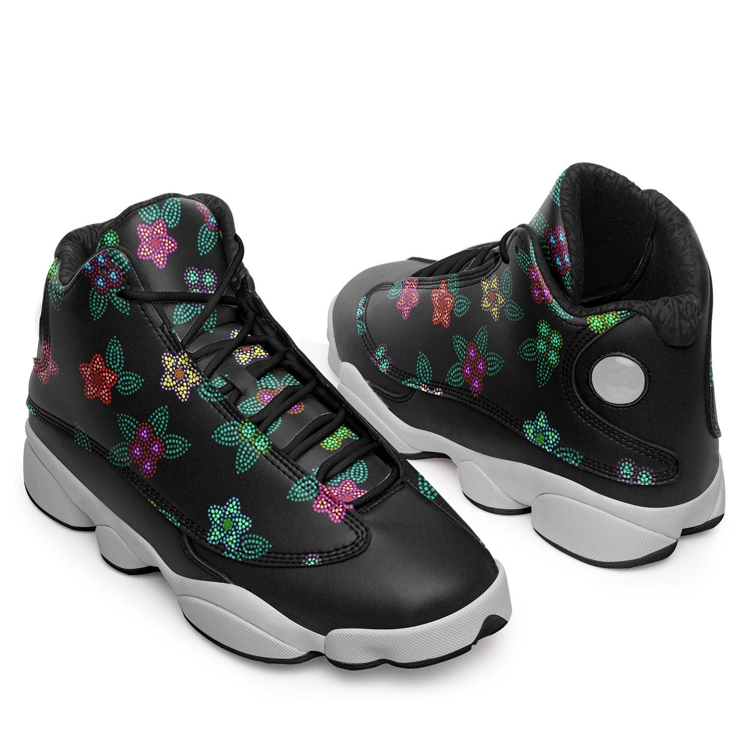 Berry Flowers Black Isstsokini Athletic Shoes Herman