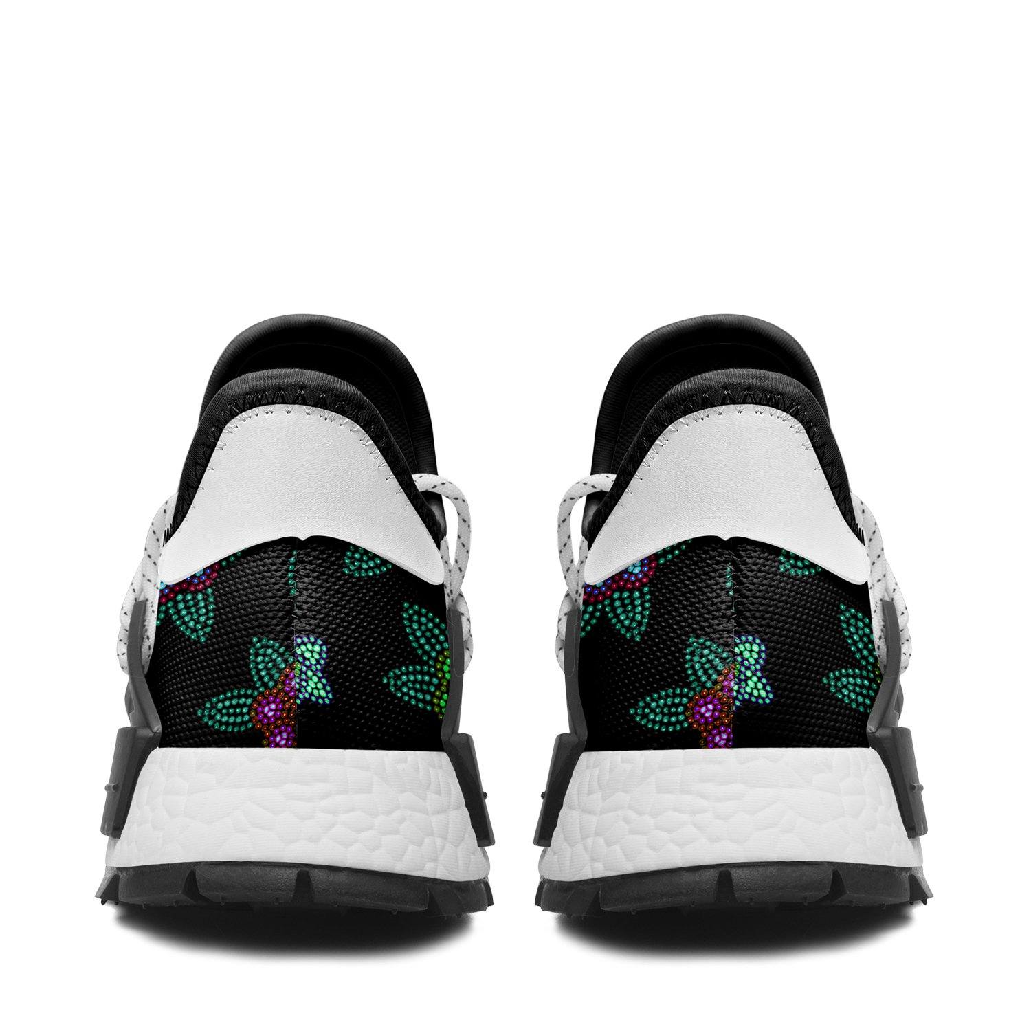 Berry Flowers Black Okaki Sneakers Shoes Herman
