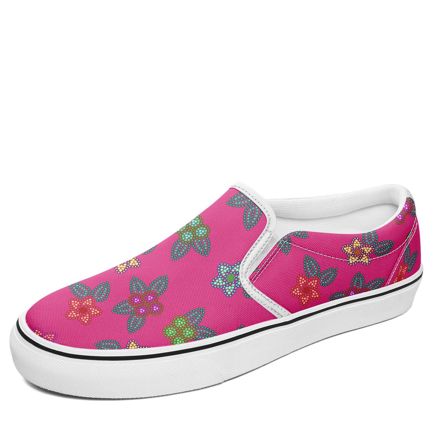 Berry Flowers Otoyimm Canvas Slip On Shoes otoyimm Herman