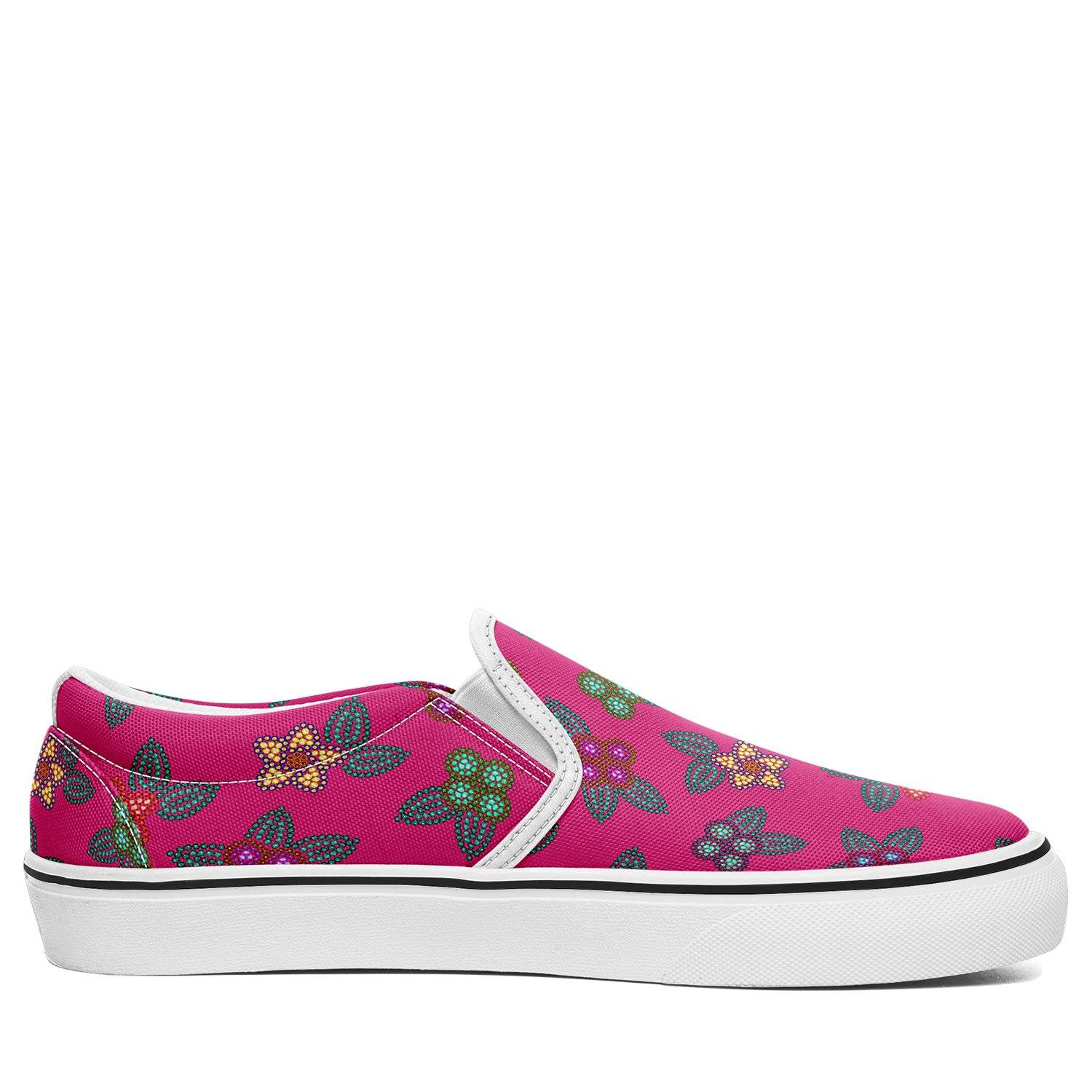 Berry Flowers Otoyimm Canvas Slip On Shoes otoyimm Herman