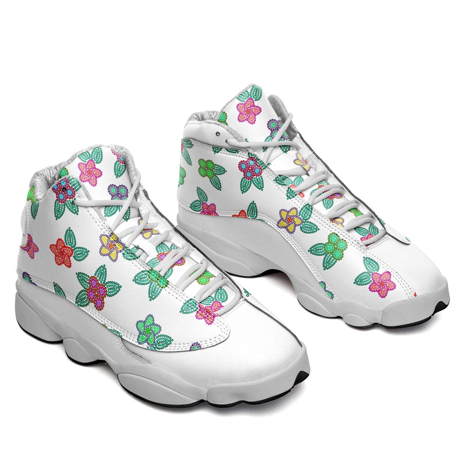 Berry Flowers White Isstsokini Athletic Shoes Herman