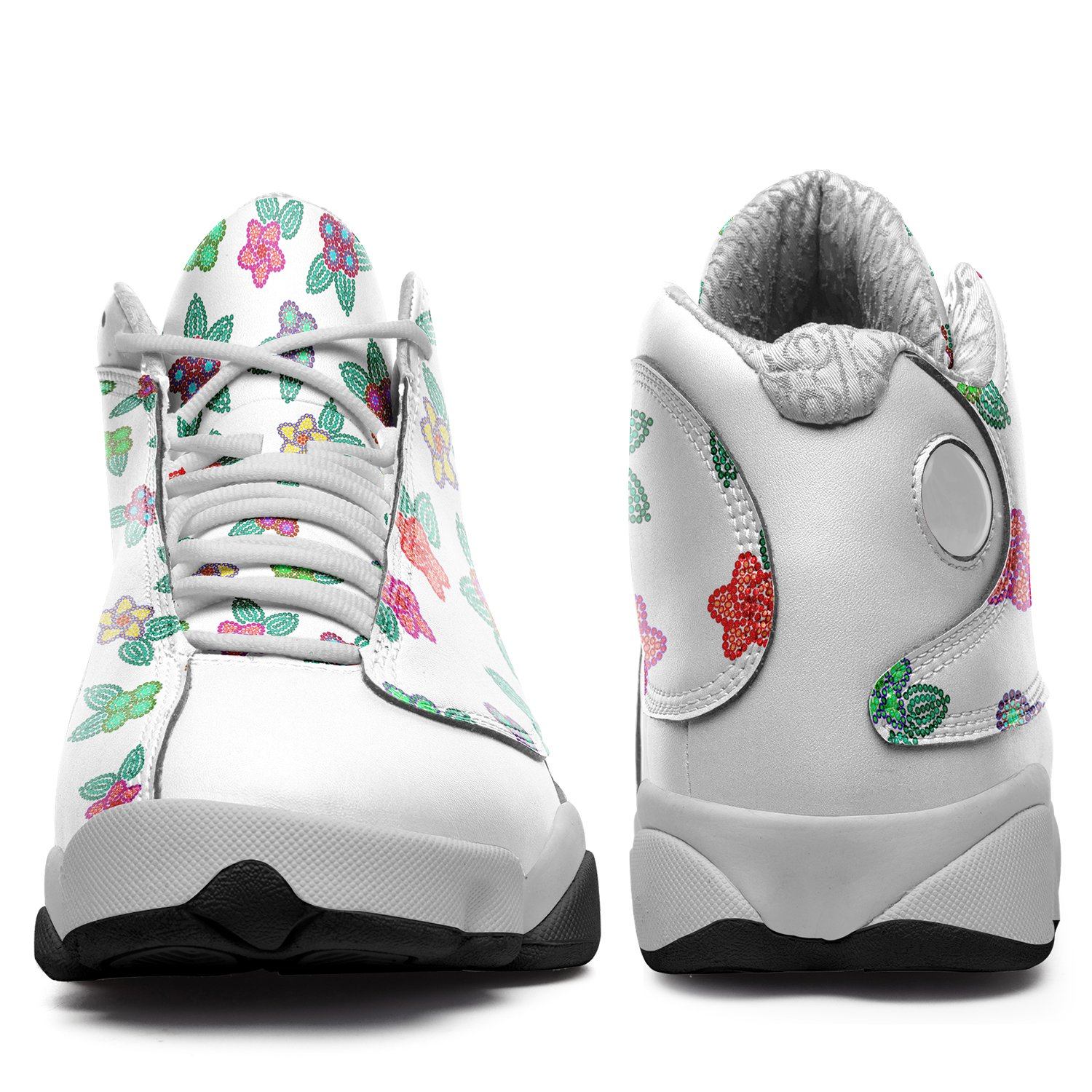 Berry Flowers White Isstsokini Athletic Shoes Herman