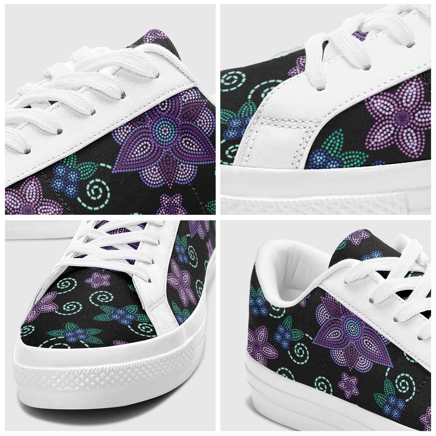 Berry Picking Aapisi Low Top Canvas Shoes White Sole aapisi Herman