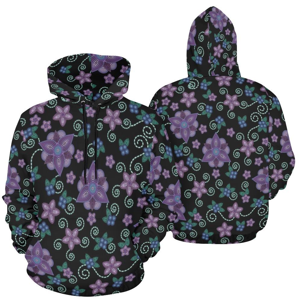 Berry Picking All Over Print Hoodie for Women (USA Size) (Model H13) All Over Print Hoodie for Women (H13) e-joyer