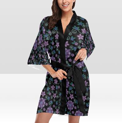 Berry Picking Kimono Robe Artsadd 