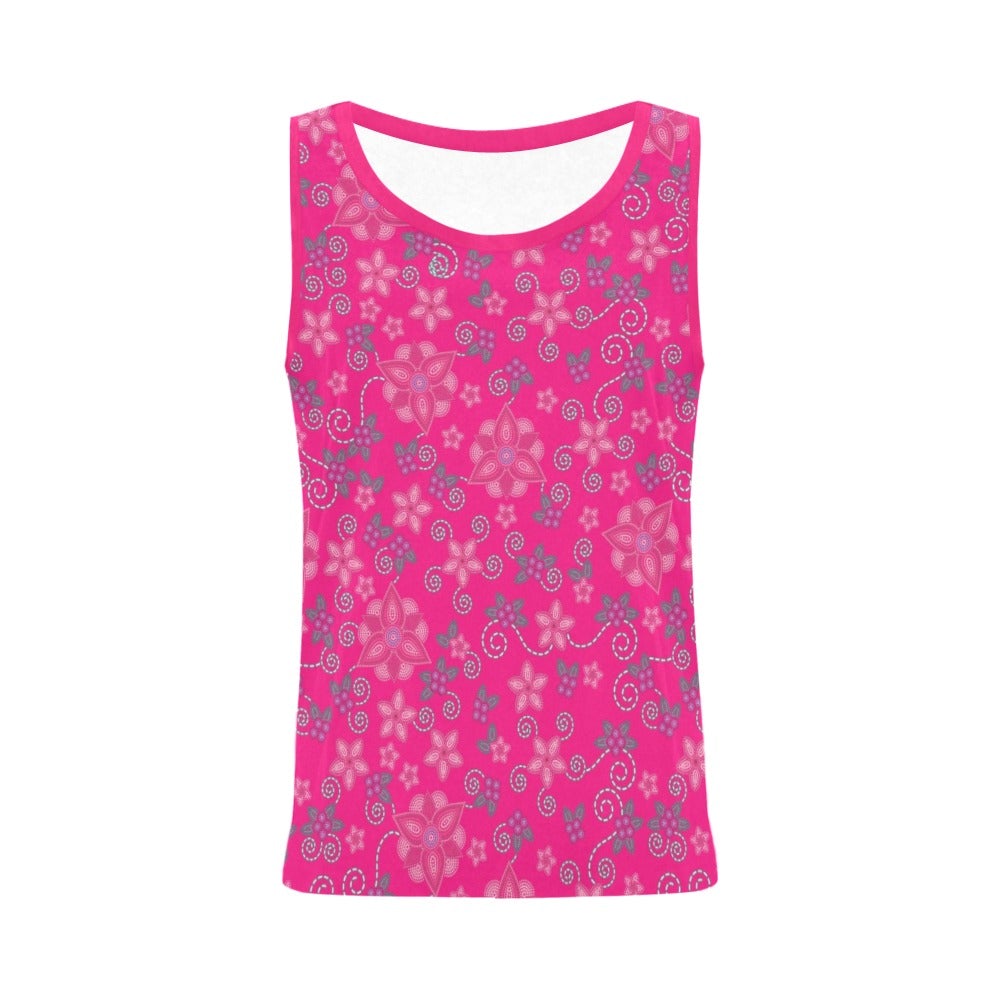 Berry Picking Pink All Over Print Tank Top for Women (Model T43) All Over Print Tank Top for Women (T43) e-joyer