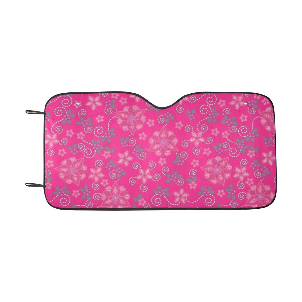 Berry Picking Pink Car Sun Shade 55"x30" Car Sun Shade e-joyer