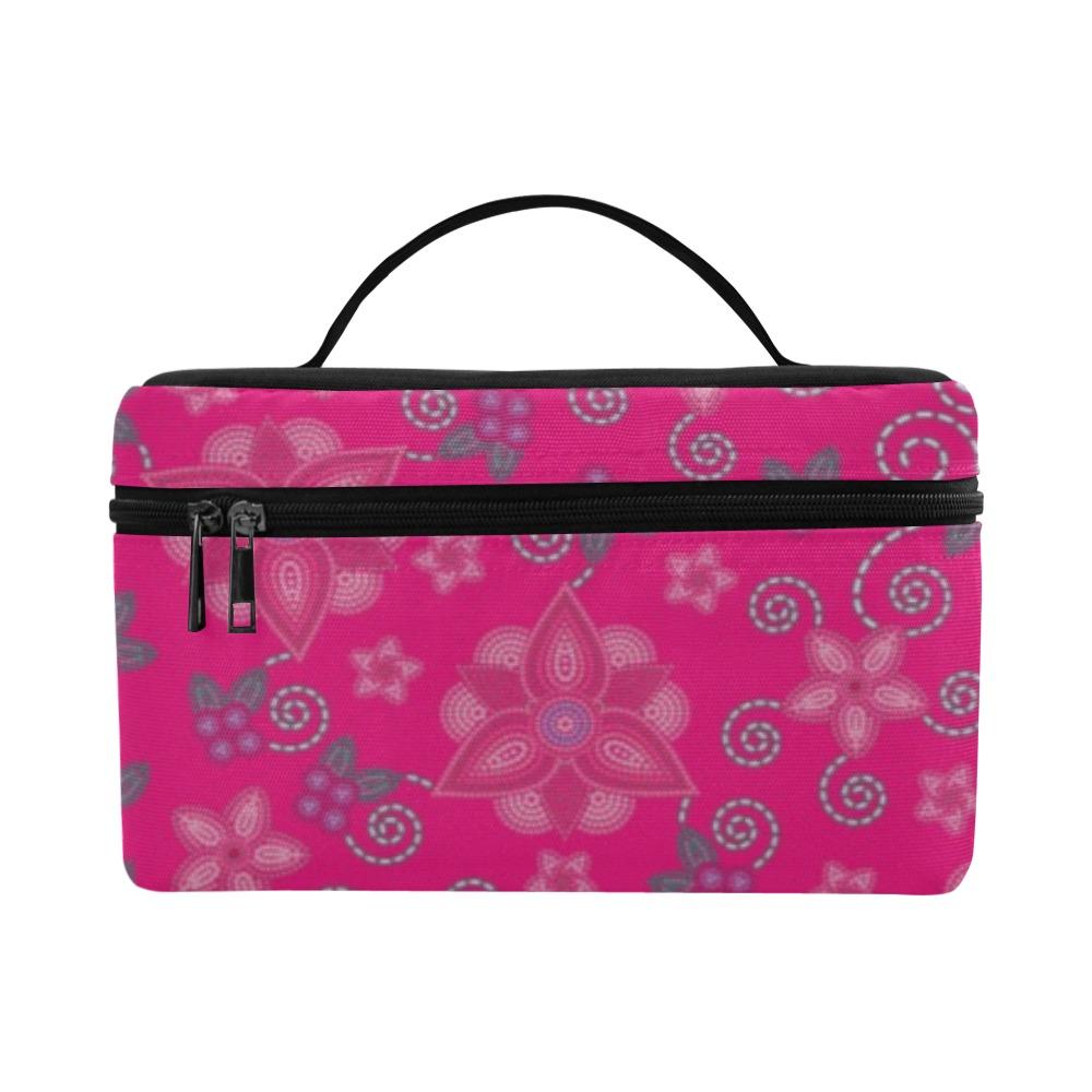 Berry Picking Pink Cosmetic Bag/Large (Model 1658) Cosmetic Bag e-joyer