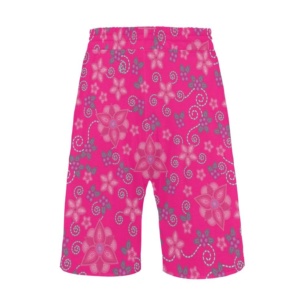 Berry Picking Pink Men's All Over Print Casual Shorts (Model L23) short e-joyer