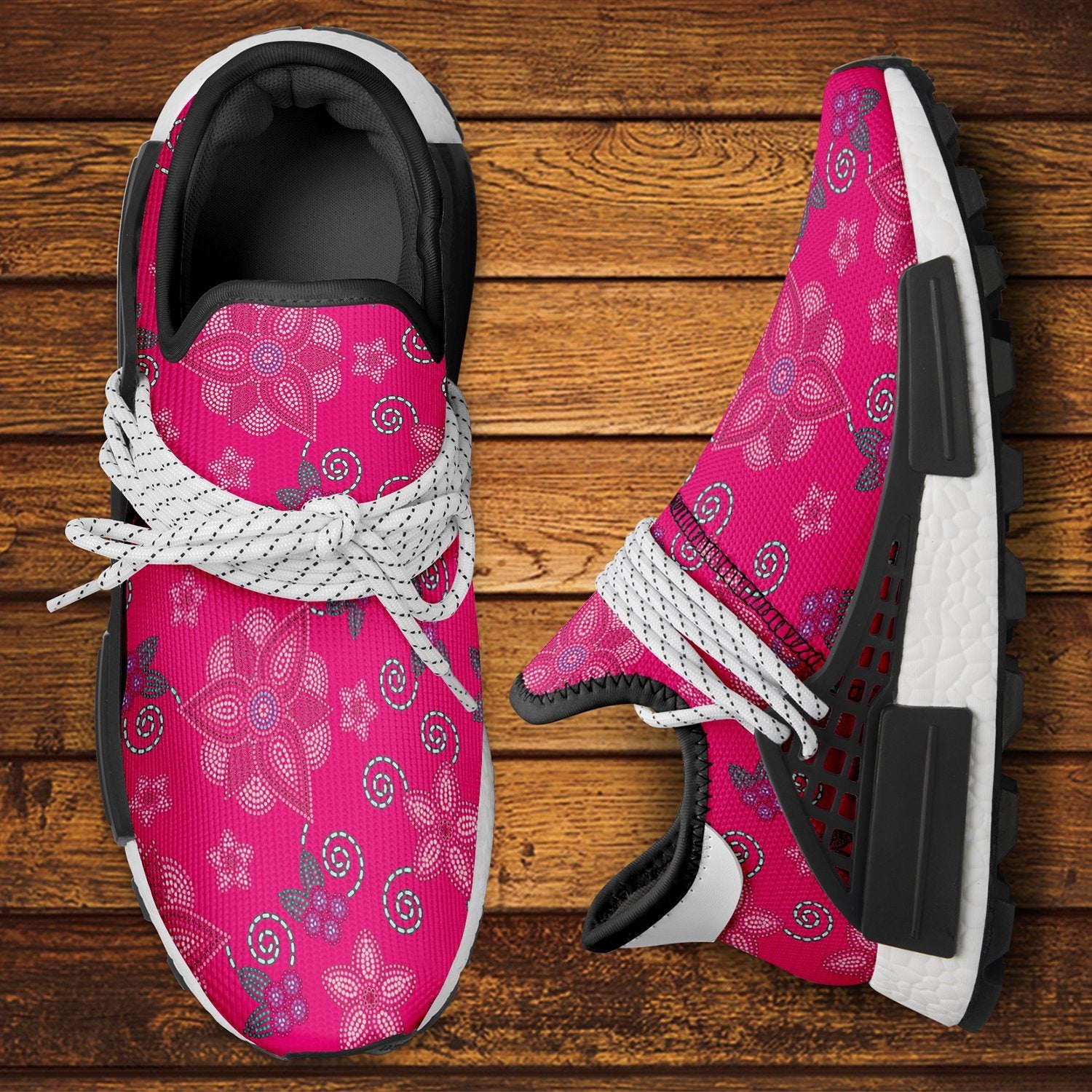 Berry Picking Pink Okaki Sneakers Shoes Herman