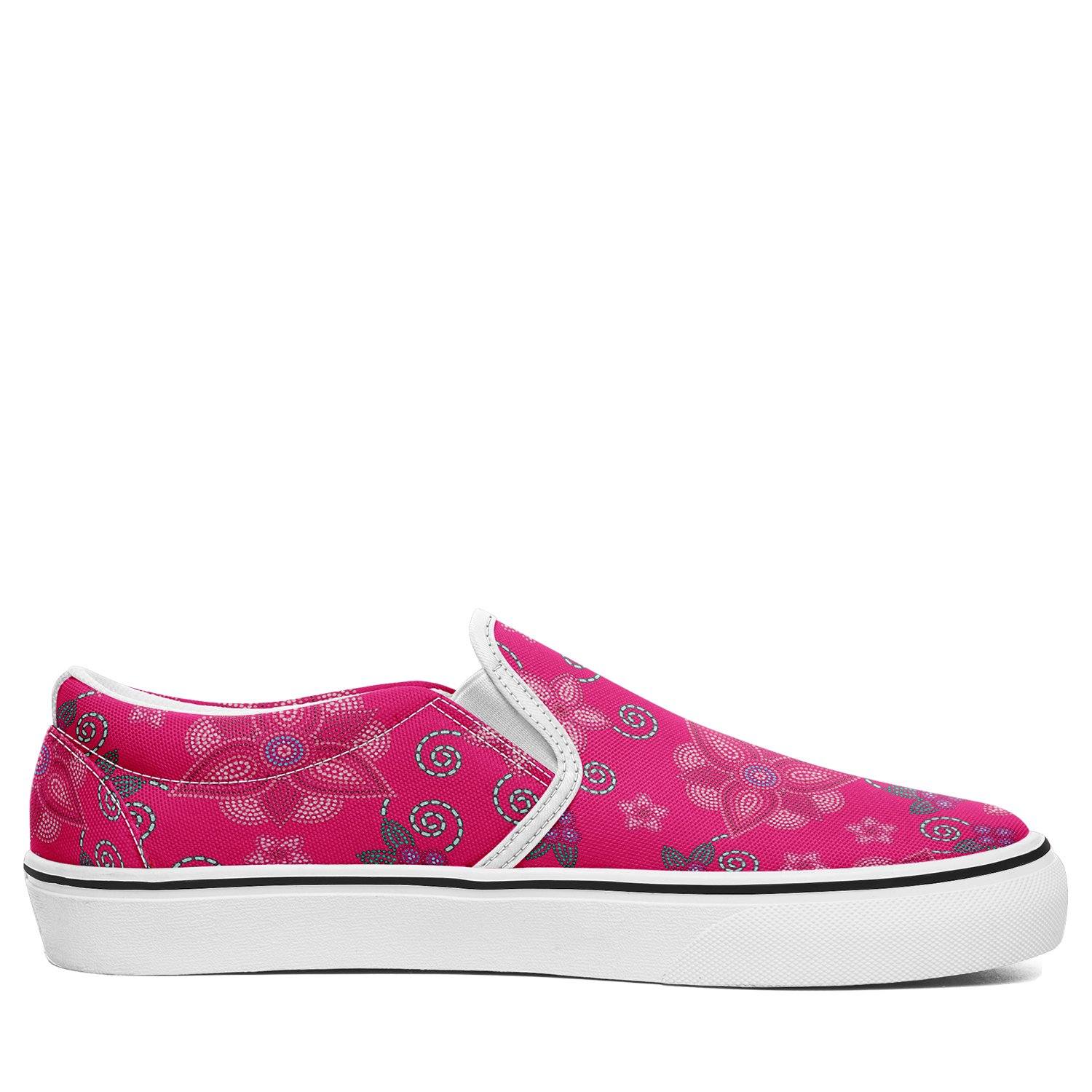Berry Picking Pink Otoyimm Canvas Slip On Shoes otoyimm Herman