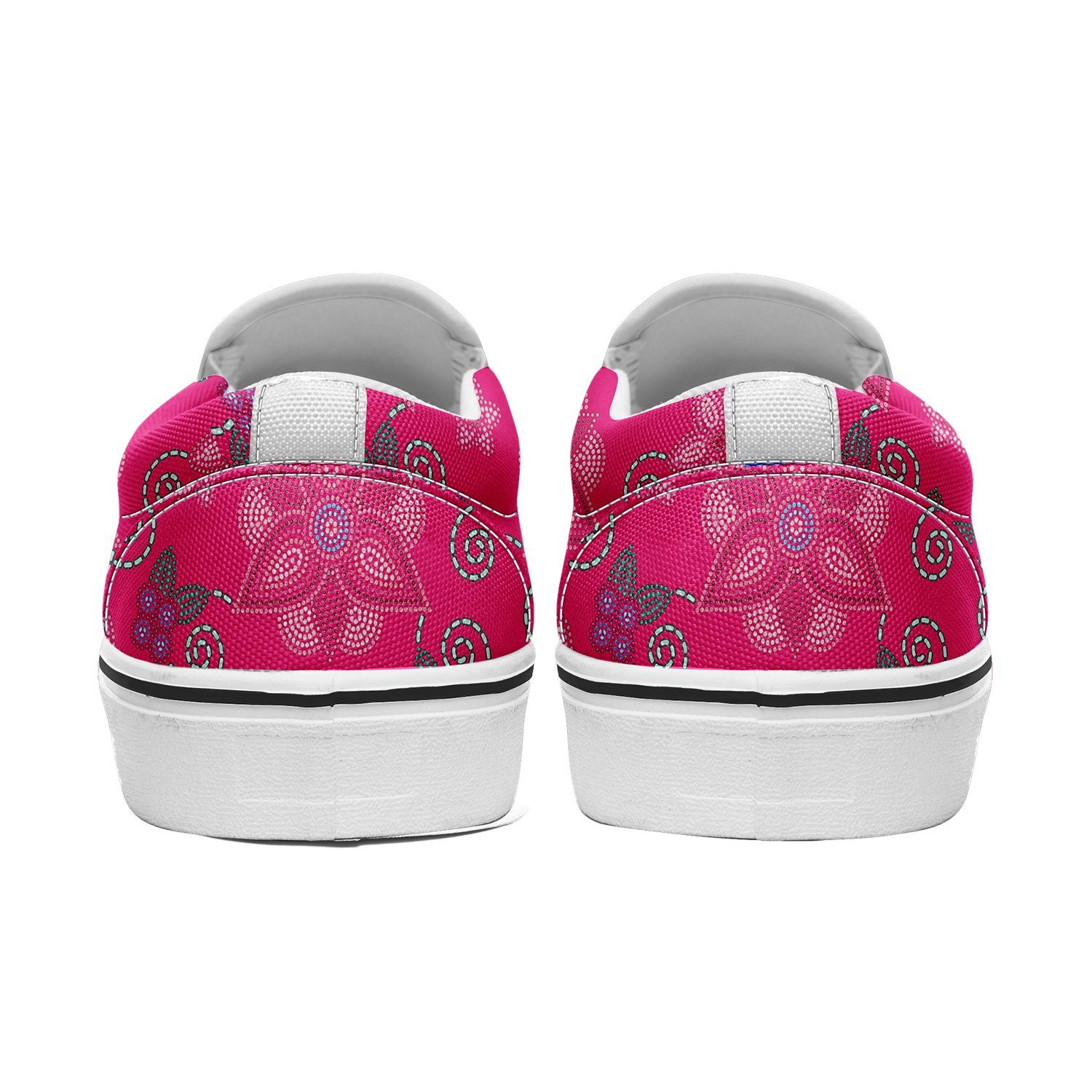 Berry Picking Pink Otoyimm Canvas Slip On Shoes otoyimm Herman