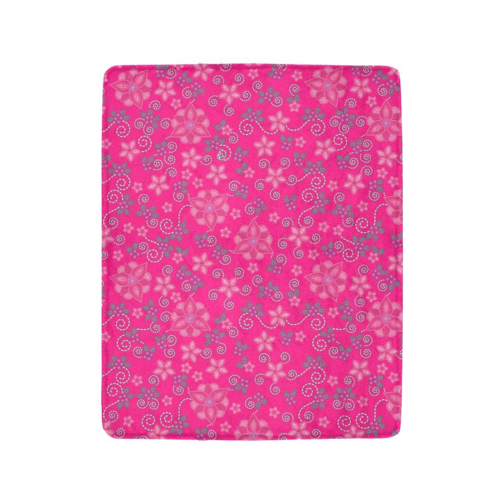 Berry Picking Pink Ultra-Soft Micro Fleece Blanket 40"x50" Ultra-Soft Blanket 40''x50'' e-joyer