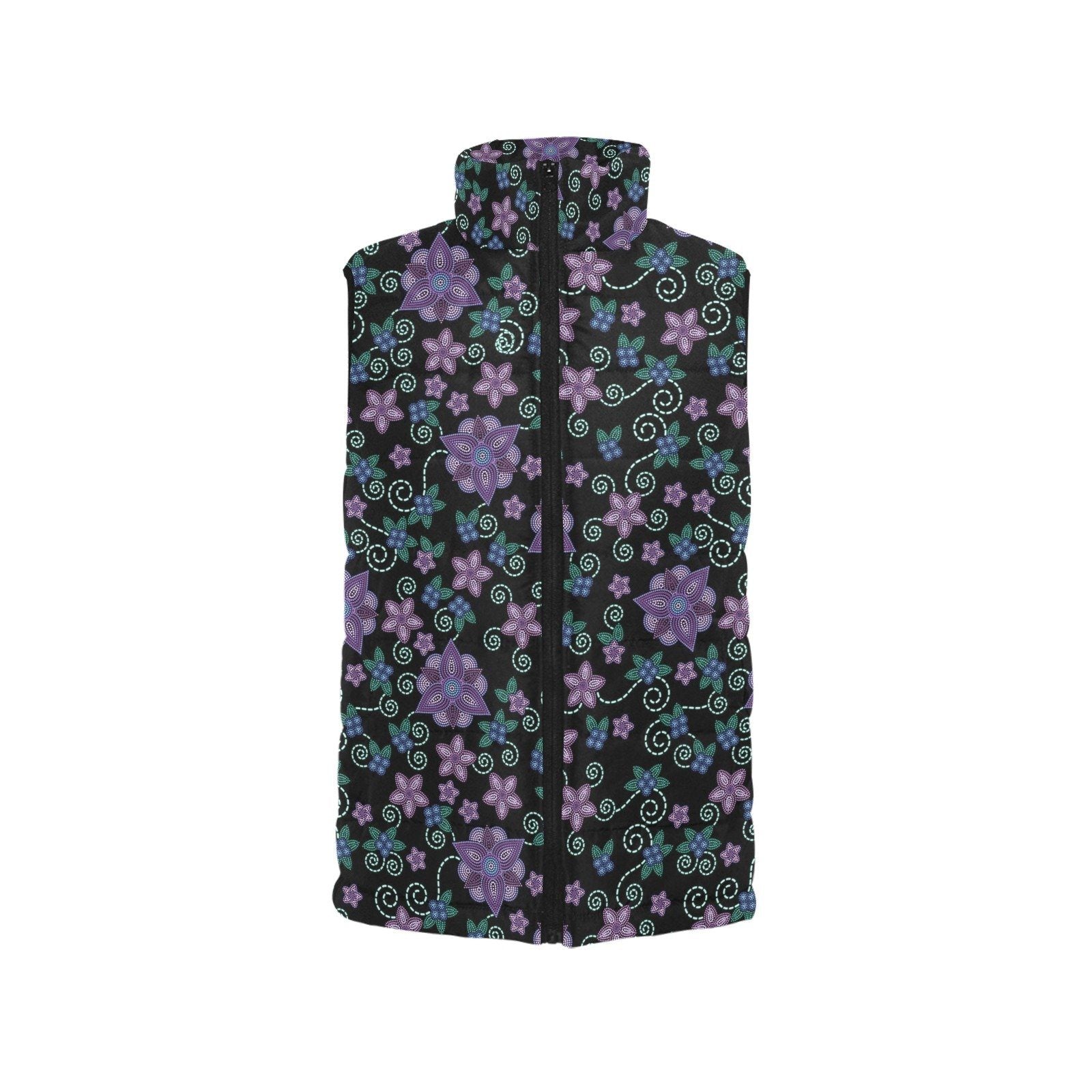 Berry Picking Women's Padded Vest Jacket (Model H44) Women's Padded Vest Jacket (H44) e-joyer