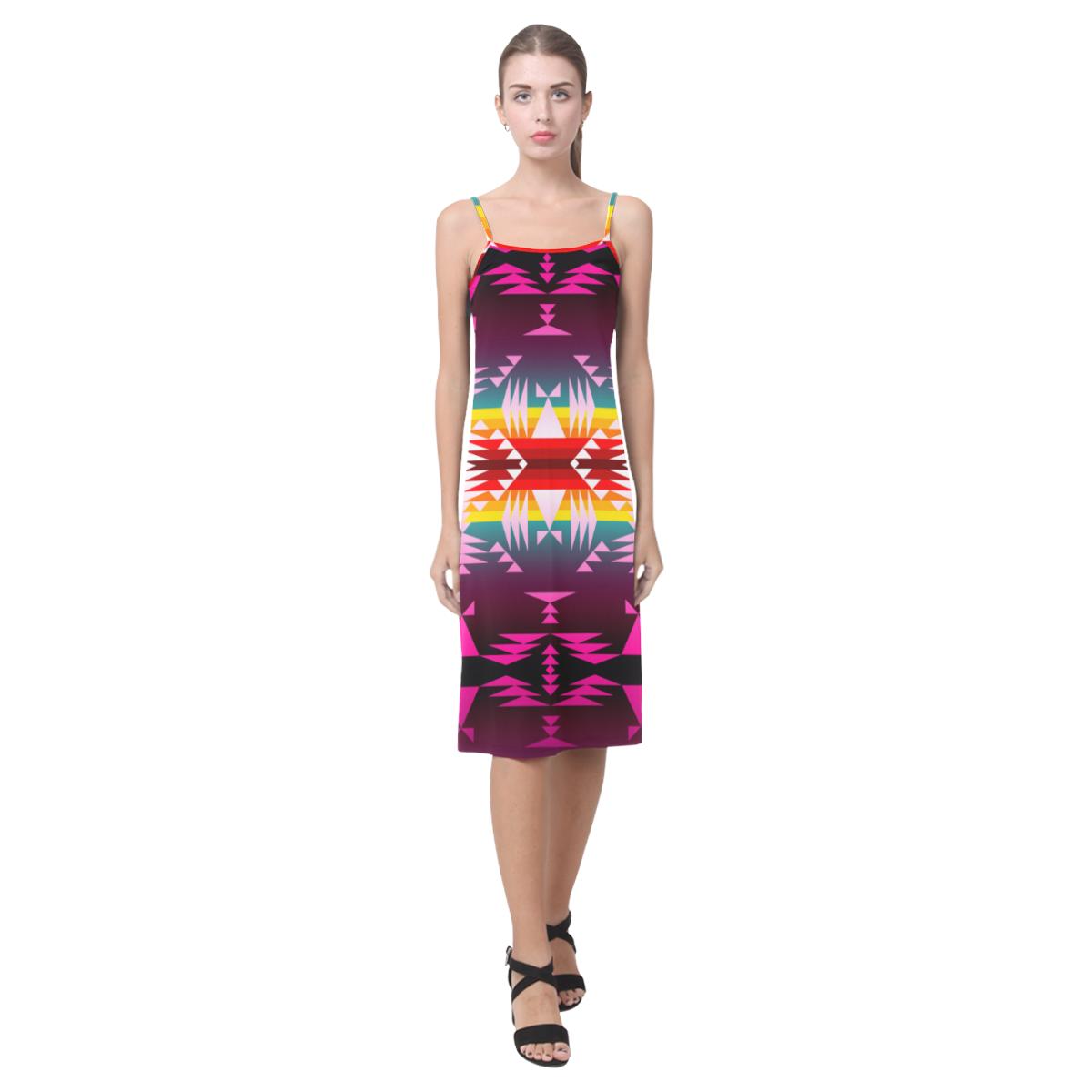 Between the Appalachian Mountains Alcestis Slip Dress (Model D05) Alcestis Slip Dress (D05) e-joyer