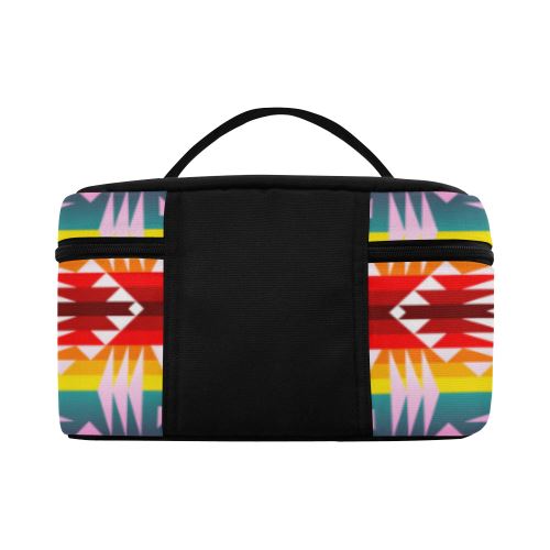 Between the Appalachian Mountains Cosmetic Bag/Large (Model 1658) Cosmetic Bag e-joyer