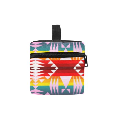 Between the Appalachian Mountains Cosmetic Bag/Large (Model 1658) Cosmetic Bag e-joyer