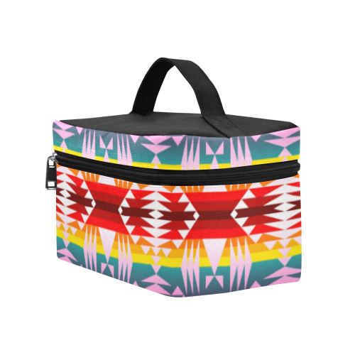 Between the Appalachian Mountains Cosmetic Bag/Large (Model 1658) Cosmetic Bag e-joyer